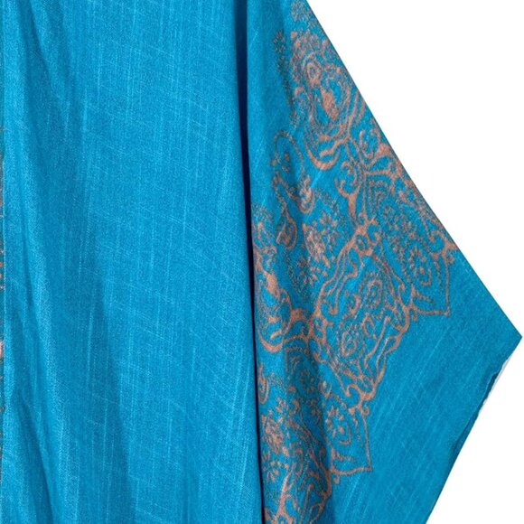 Women's Kimono Swimsuit Coverups Beach Floral Casual Cardigan Bathing Suit Cover - Picture 5 of 6